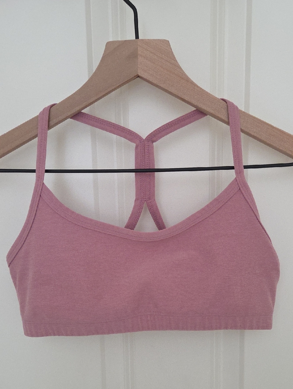 Beyond Yoga Mauve Racerback Bra
